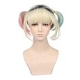 perruque cosplay blanche