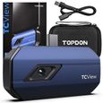 TOPDON TC001 Caméra Thermique Infrarouge Android USB C, Imageur Thermique, 256x192 Haute Résolution-0