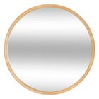 ATMOSPHERA CRÉATEUR D'INTÉRIEUR Miroir rond Kim bois D55cm - Atmosphera createur d'interieur - Naturel