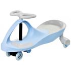 BRAND TwistCar Voiture sans pédales pour Enfant + 3 ans, entraînée par volant 360° Max 120 kg Roue Caoutchouc siège profilé (Bleu)