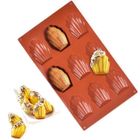 JOYAN 2 Pcs Moule à madeleine en silicone, moule à gâteau madeleines pour gâteau/ pudding/ chocolat