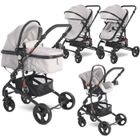 LORELLI - Alba Set Poussette combinée trio 3 en 1 avec siège auto 0m+