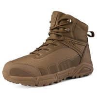 Chaussures de randonnée pour homme - chaussures montantes - baskets de randonnée - marron