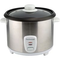 Cuiseur à Riz Techwood TCR-259 2,5 L - 850W, Cuve Antiadhésive Amovible, Maintien Au Chaud - 6