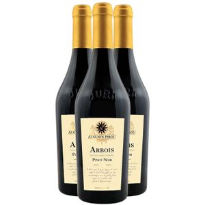 VIN ROUGE Auguste Pirou Arbois Pinot Noir 2021 - Vin Rouge du Jura (3x75cl)