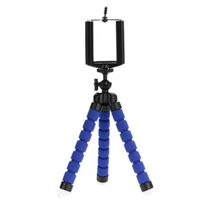 TRÉPIED bleu-Trépied selfie pour téléphone portable, Xiaomi, iPhone, smartphone, Gopro 9, 8, caméra d'action, questio