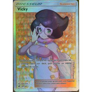 CARTE A COLLECTIONNER carte Pokémon 147-147 Vicky SL3 - Soleil et Lune -