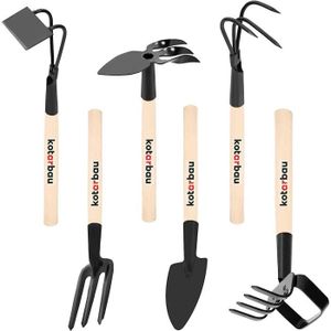 RATEAU Outils de jardinage - Jeu de 6 mini outils de jard