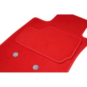 AUDI 80 coupé 100% Coupe paillassons voiture tapis noir argent rouge bleu