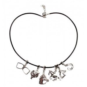 Pendentif Ancien Plaqué Or – Breloque Cheval à Bascule – Vintage