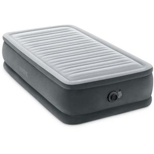 LIT GONFLABLE - AIRBED INTEX Lit d'appoint Comfort Plush Elevated - élect