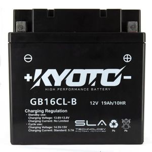 BATTERIE VÉHICULE Batterie Gb16cl-b SLA