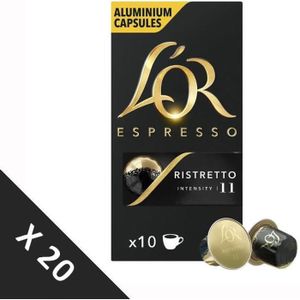 Café Capsules Compatibles Nespresso Espresso Puissant 11 Carte Noire, Acheter En Ligne