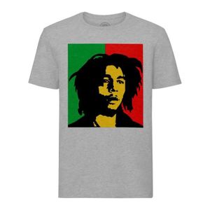 ContemplationTank Débardeur en gris pour hommes Bob Marley 