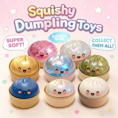 SSKHE 4 PCS Fufu Squishy Set, Kitten Egg Tarts + Caramel Fromage + Rice Ball Cat Paws + Toast, Taba Squishy, Squeeze Toy, Jouets de soulagement du Stress Mignons pour soulage
