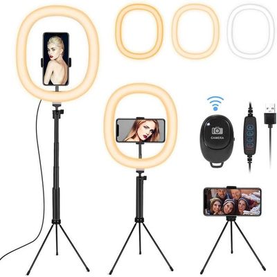 Ring Light BONFOTO 45cm - 3 Modes Lumière - Pour Streaming, Maquillage Et Photos
