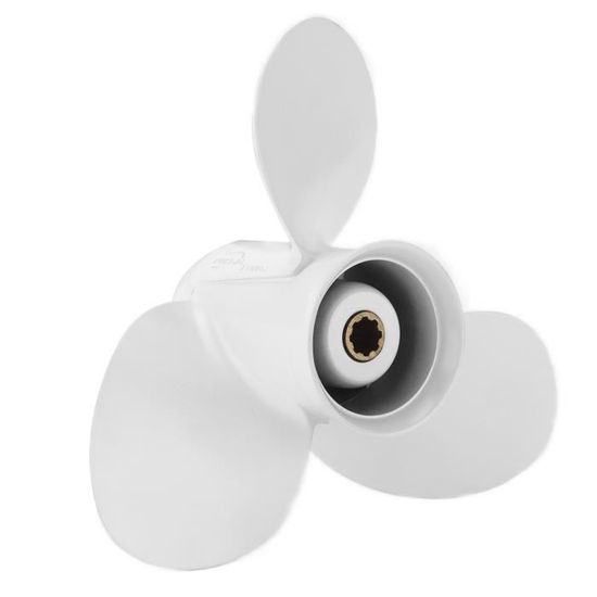 Hélice Hors-bord FTVOGUE En Aluminium - 3 Lames, Pour Hangkai 3.5HP, Modèle 7 1/4 5-A