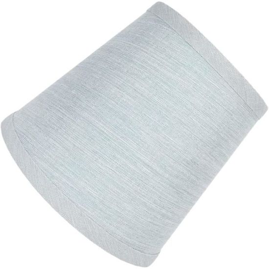Abat-jour Tissu Beige HOMSFOU 20x20x16 Cm - Pour Lampe Table, Applique, Style Vintage Et Chaleureux