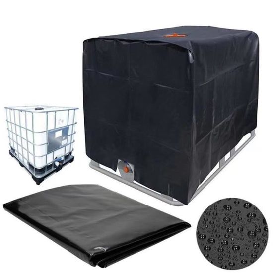 Housse De Protection Pour Auvent Jardin - Étanche UV Et Anti-Poussière | Taille 5m Noir