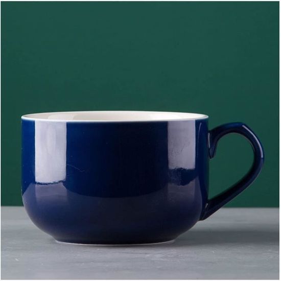 Bol à Soupe Avec Poignées - Céramique Artisanale, Compatible Micro-ondes, Four Et Lave-vaisselle - Parfait Pour Soupes, Céréales, Desserts