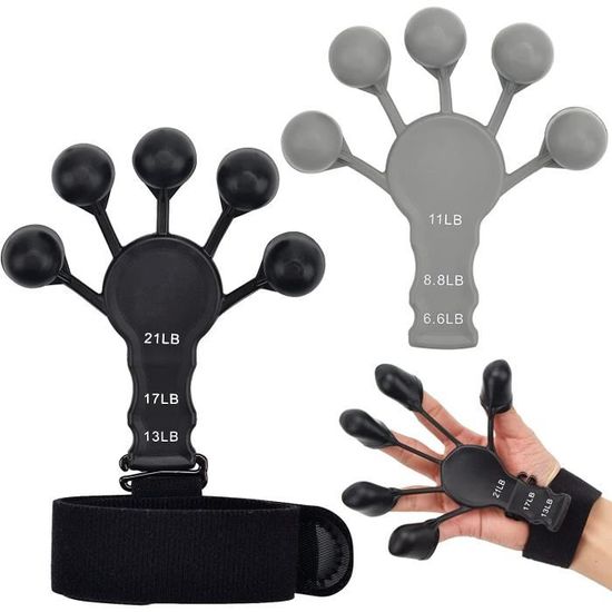 Handmaster - Exerciceur Réglable Pour Renforcer La Main Et Les Doigts, En Métal