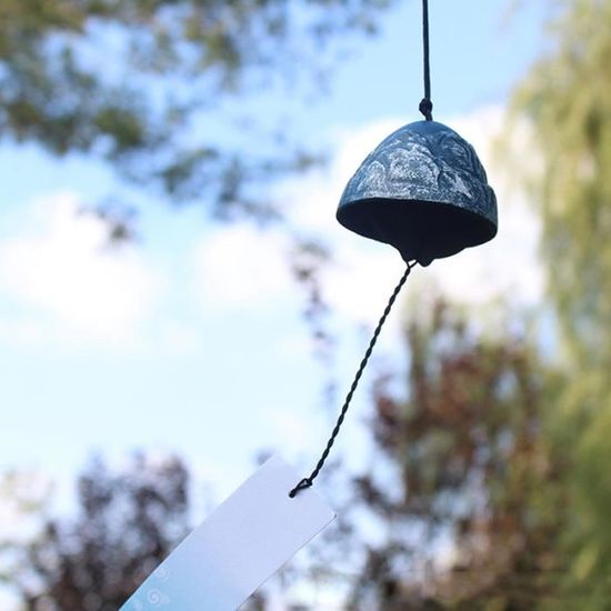 Carillon Éolien – Cloches À Vent En Fonte De Style Japonais, Carillon À Vent Créatif Vintage