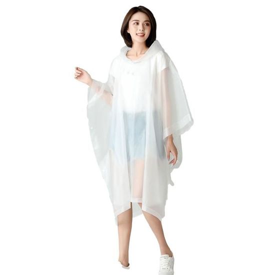 Trench,Poncho De Pluie Pour Homme, 5 Pièces, Imperméable, épais