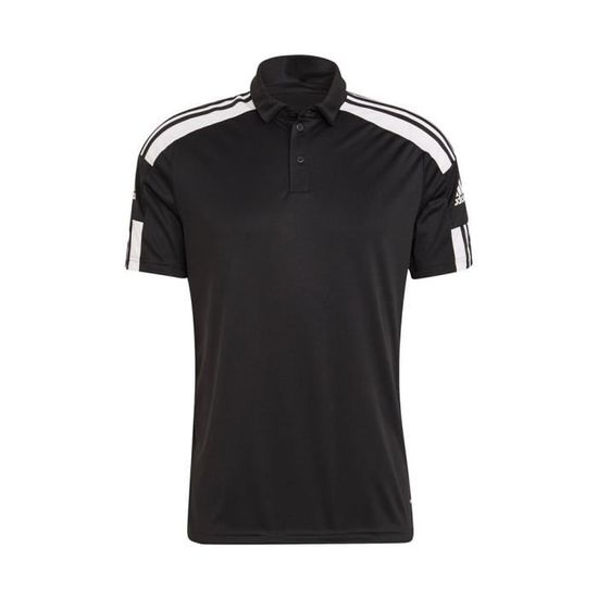 T-Shirt Polo Noir ADIDAS Squadra 21 pour Homme/Adulte