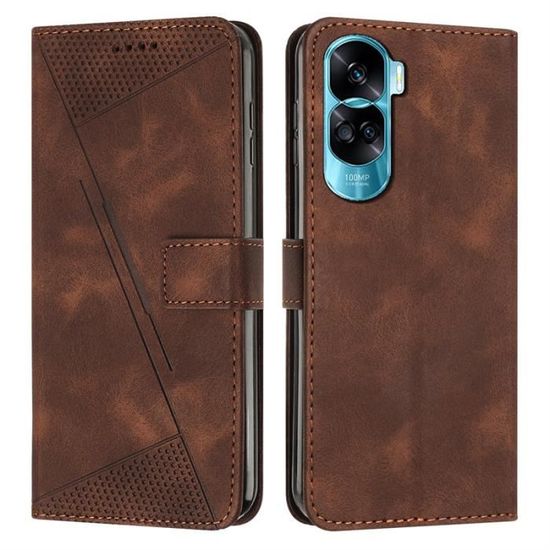 Étui Magnétique Pour Honor 400 Lite / X70i - Pochette Avec Fentes Cartes, Support Intégré, Noir