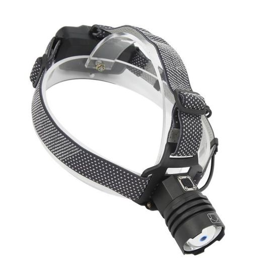 Lampe Frontale LED 1000 Lumen Rechargeable USB - étanche - 4 Modes - Bandeau Réglable - 90°