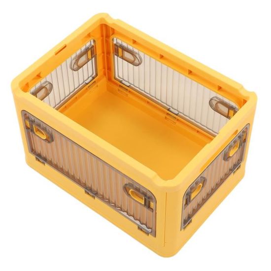 Boîte De Rangement Transparente Avec Couvercle – Grand Format – Plastique PET – Pour Fichiers, Documents, Fournitures