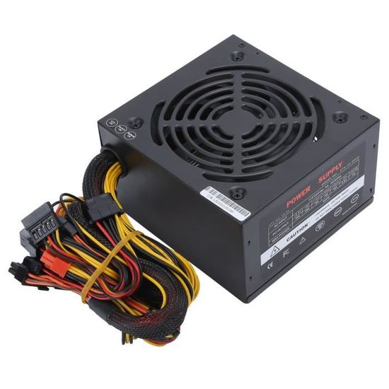 MSI MAG A600DN ATX Alimentation PC Non modulaire 80 Plus Noir 600 W