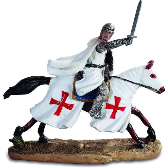 Figurine chevalier à cheval avec l'épée - Canada