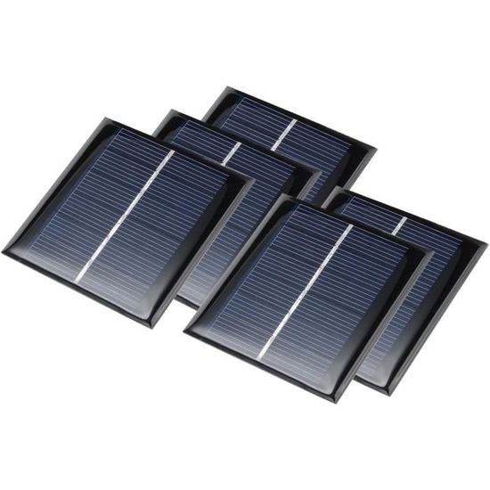 Mini Panneau Solaire Polycristallin Sourcing Map - 4V 100mA - Parfait Pour Charger Téléphone, éclairage Ou Projets DIY