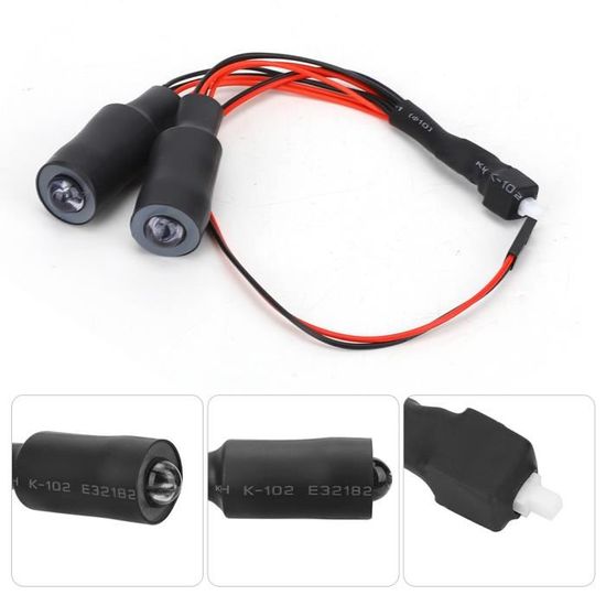 Module Commutateur LED Pour Phares Voiture RC 1/10 1/8 | Compatible Axial SCX10 Traxxas