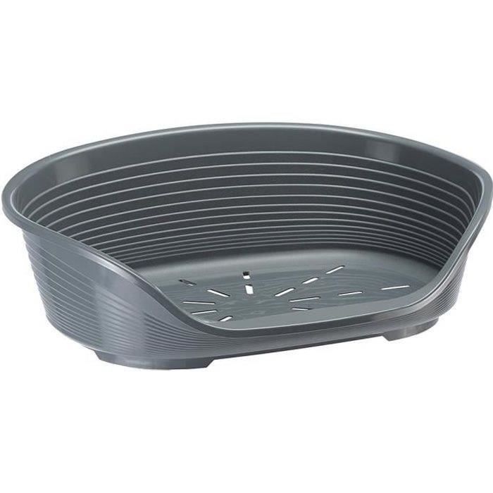 Panier-Corbeille SIESTA DELUXE Taille 8 - 82*59 5*25 cm -Gris fonçé -FERPLAST