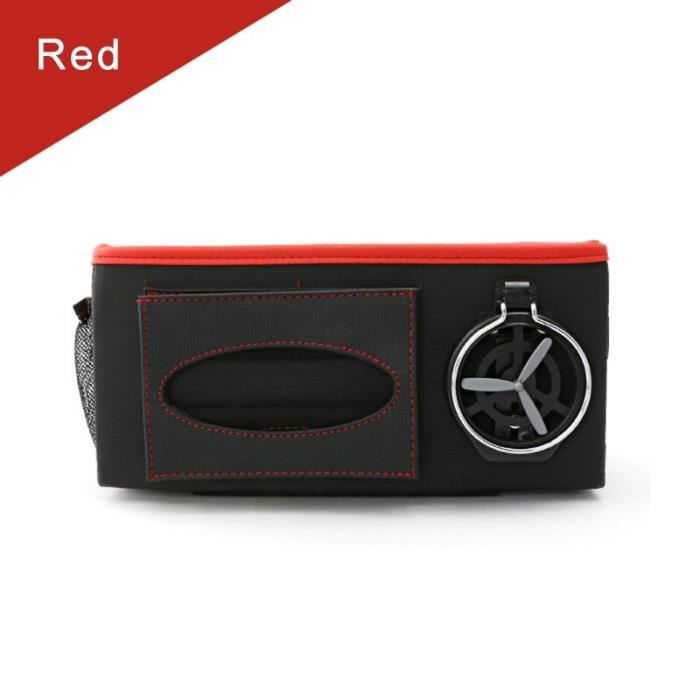 Lot De 2 Organiseurs De Siège Auto Pour Enfants - Avec Table Pliante En Bois Et Pochette Pour Tablette - Tissu Oxford 600D Imperméable - Pour Voiture