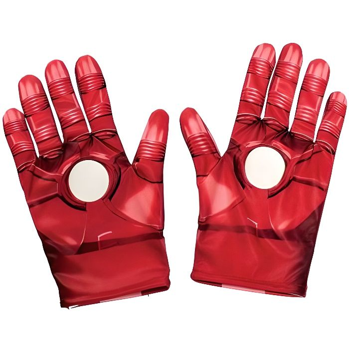 Rubie´s Rubie's Gants pour Enfant Produit Officiel Marvel Avengers Motif Iron Man Taille Unique - 35694