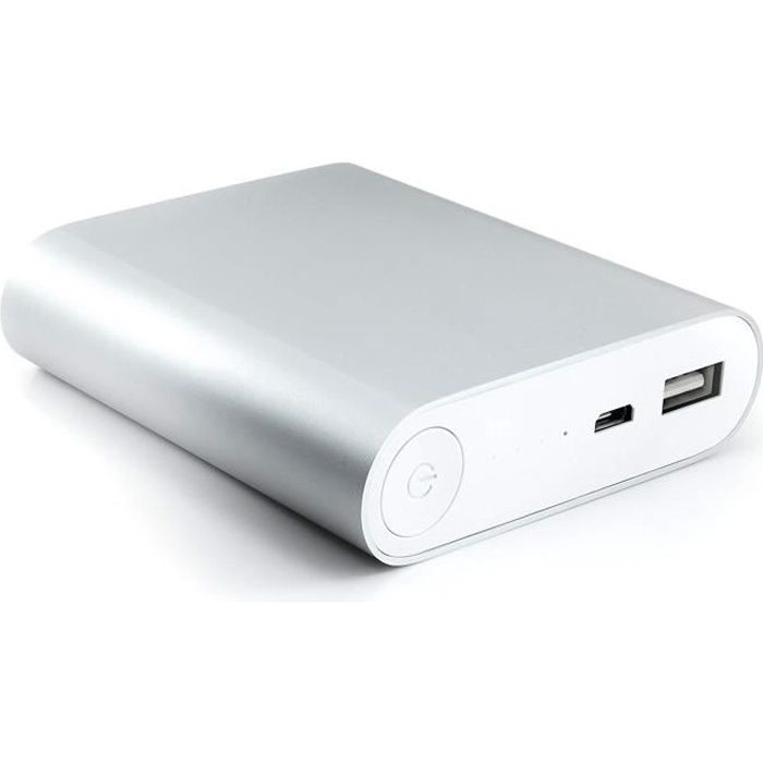 INECK® Power Bank 10.400mAh - batterie de téléphone portable | batterie externe - chargeur USB pour smartphones, tablettes,
