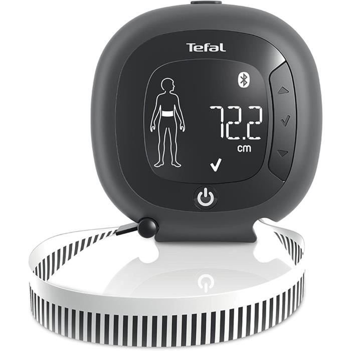 Tefal LL9503S1 Capteur de Silhouette Connecté Body Partner Mesure Corporelle Corps Haute Précision Suivi Morphologique