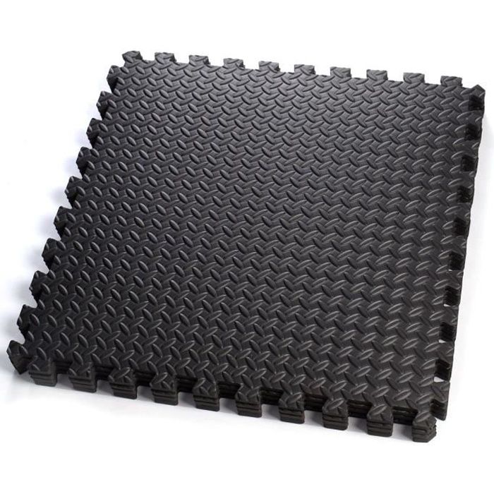 KEKE-6 Pièces Tapis de Protection de Sol Tapis Puzzle en Mousse EVA Tapis de Gym Sport Yoga 63cm x 63cm,Epaisseur 1.2cm