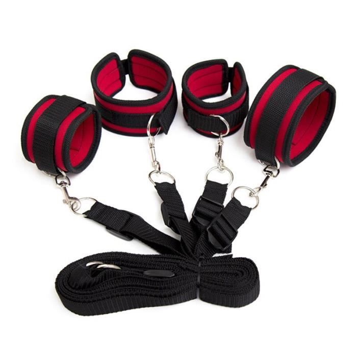 Jeu BDSM pour adultes, chambre à coucher, pour animal domestique, accessoires aide sexuelle, sangles de lit, p DI31229195