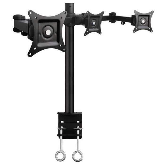 Support sur table triple moniteur pour ViewSonic 24- VP2468