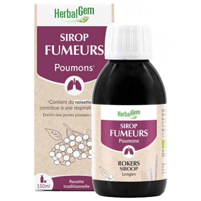 HerbalGem Sirop des Fumeurs Bio 150ml