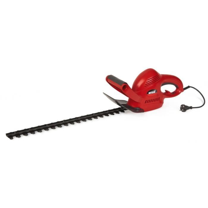 MTD Taille-haies électrique 51 cm 520 w 230 v lame double action système anti-blocage