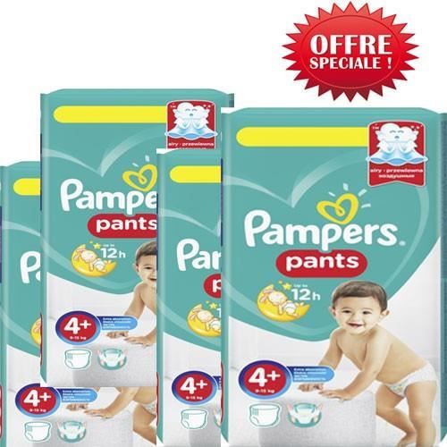 301 Couches Pampers Baby Dry Pants taille 4+