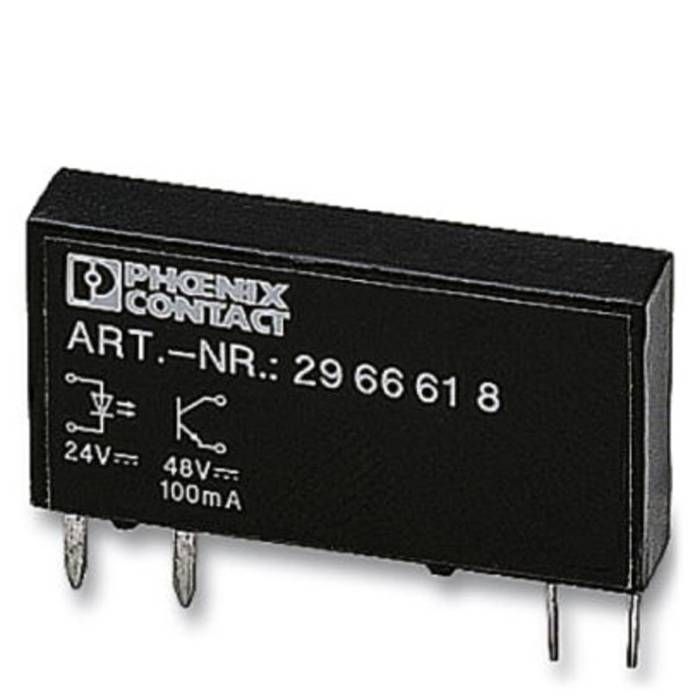 Optocoupleur miniature enfichable Conditionnement: 10 pc(s) Phoenix Contact OPT-24DC- 24DC- 2 2966595