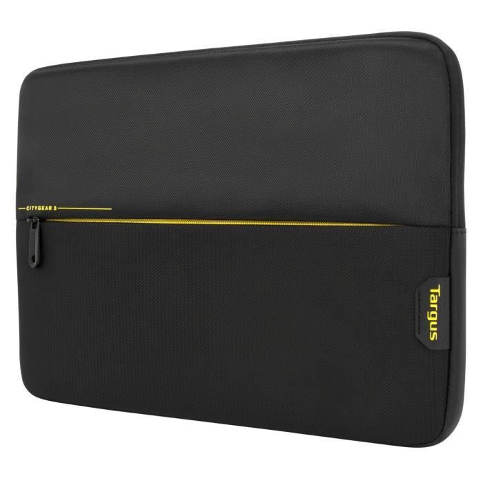 Targus CityGear 3 Sleeve 13.3- Noir - Etui matelassé pour ordinateur portable (jusqu'à 13.3-) et tablette ( Catégorie : Sacoche PC