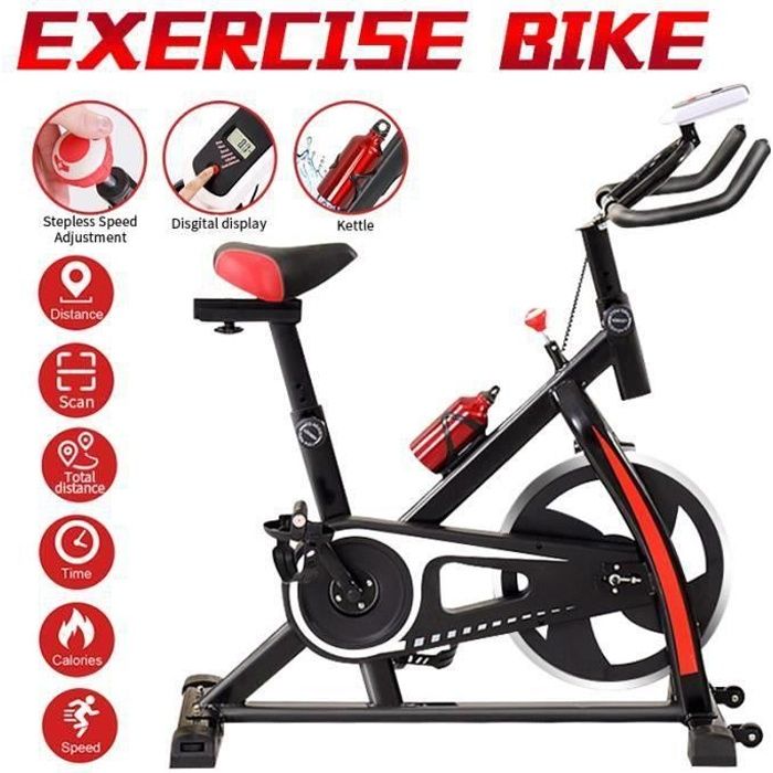 TEMPSA Vélo D'appartement Perte De Poids Pédale Vélo Fitness Vélo Dynamique Vélo Fitness Équipement
