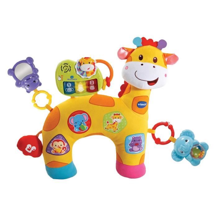 VTech Baby 80–506804 – Girafe Coussin, bébé Peluche